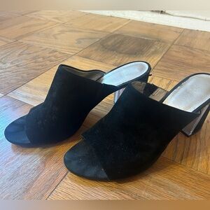 Nine West Suede Block Heels